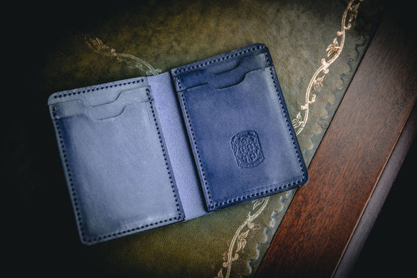 [JILLSTUART]★NEWYORK DENIM LEATHER CARD WALLET ZIPPO | Portfel Denim x Skóra na karty kredytowe – Zippo Poland