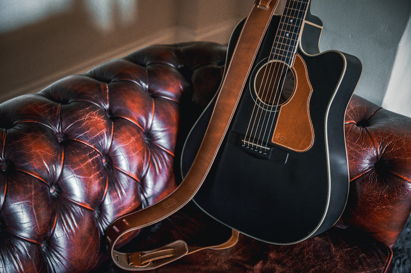 Luxury Leather Acoustic Guitar Accessories