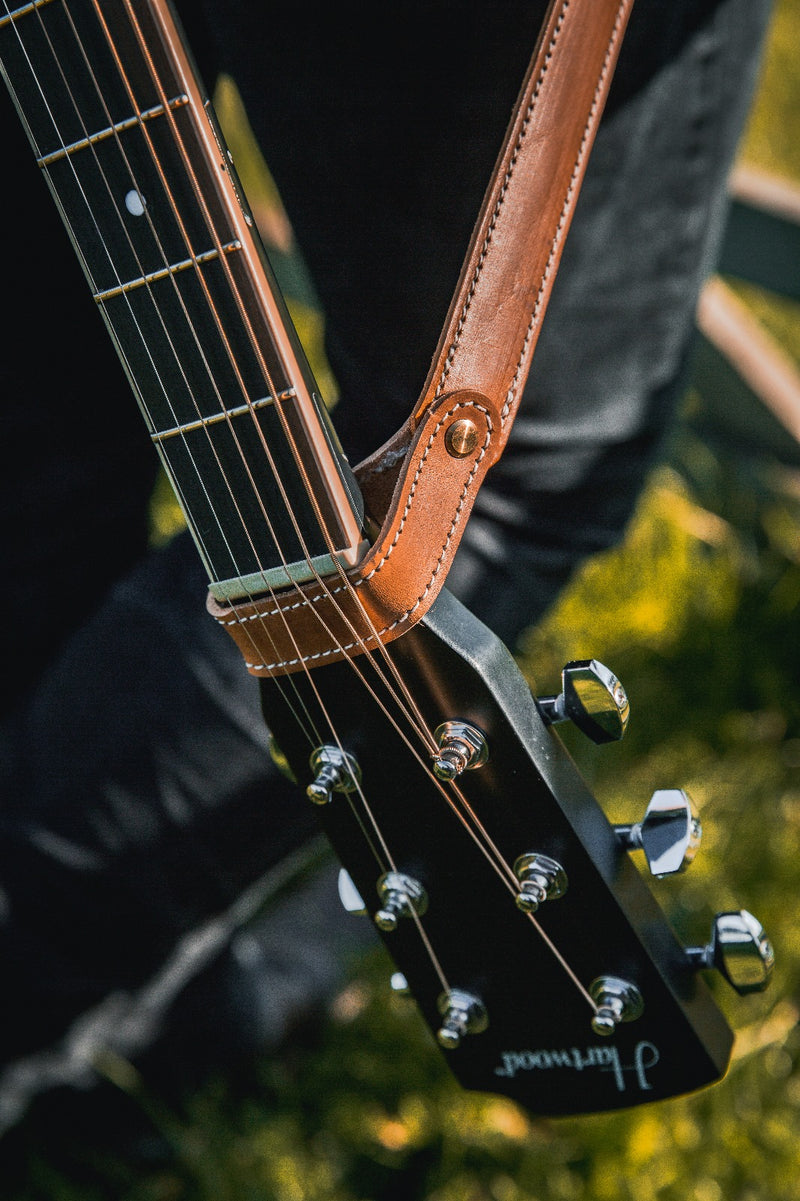 Leather Headstock Tie