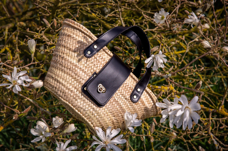 Handcrafted  Small Straw Summer Handbag