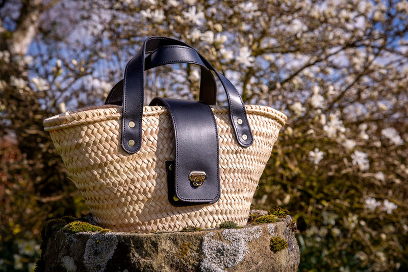 Bespoke Small Straw Summer Handbag