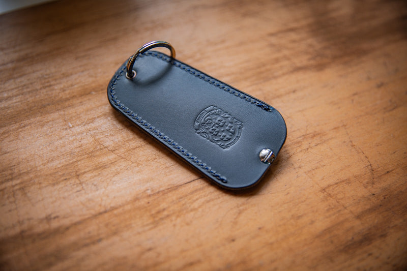 Limited Edition Carbon Grey Leather Porsche Tracker Holder
