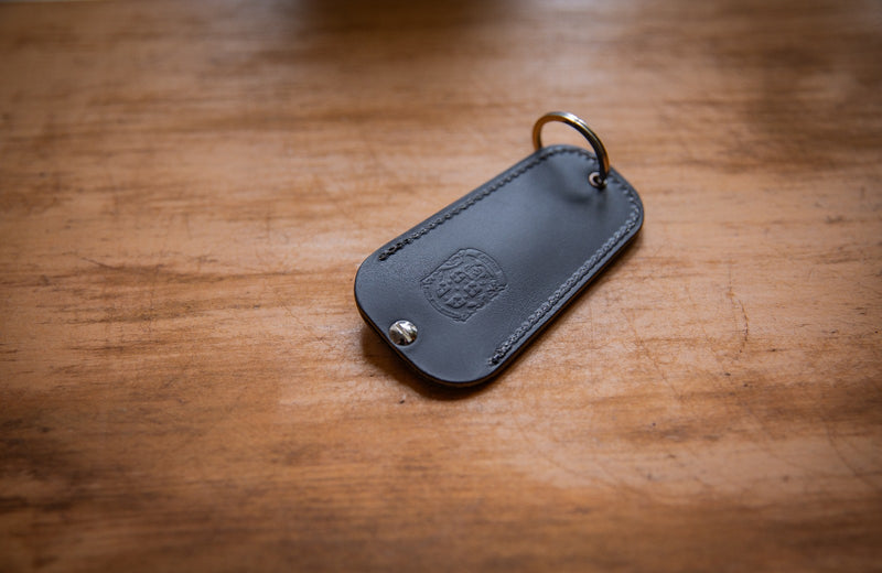 Limited Edition Carbon Grey Leather Porsche Tracker Holder
