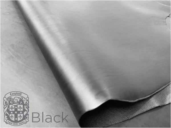 black distressed leather colour option