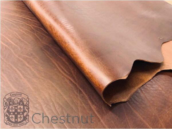 chestnut distressed pullup leather colour option