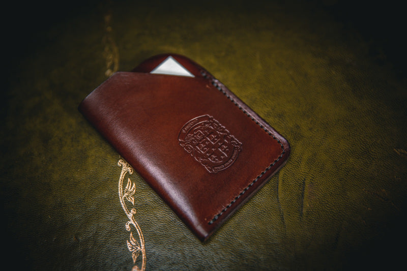 Coupland Leather brown leather Dave card wallet
