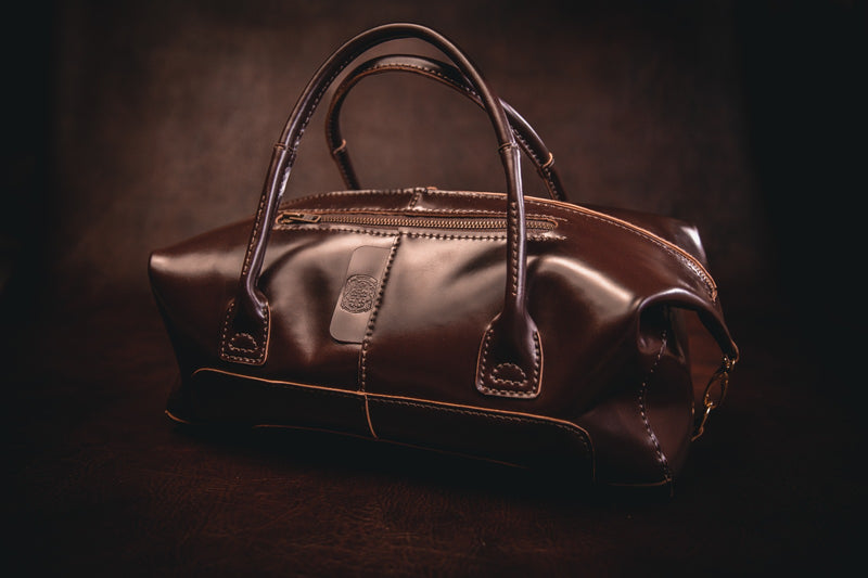 Shell Cordovan Weekender Duffle Bag