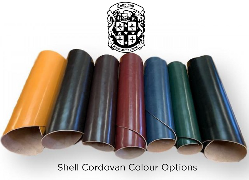 Shell Cordovan Leather Colour Options