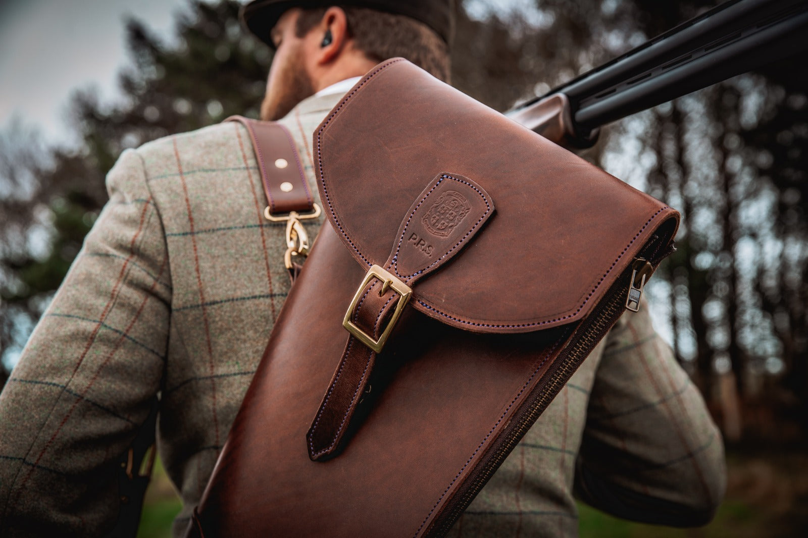 Leather Rifle Slip Bespoke Leather Shotgun Slips UK ›› Handmade by Coupland Leather ...