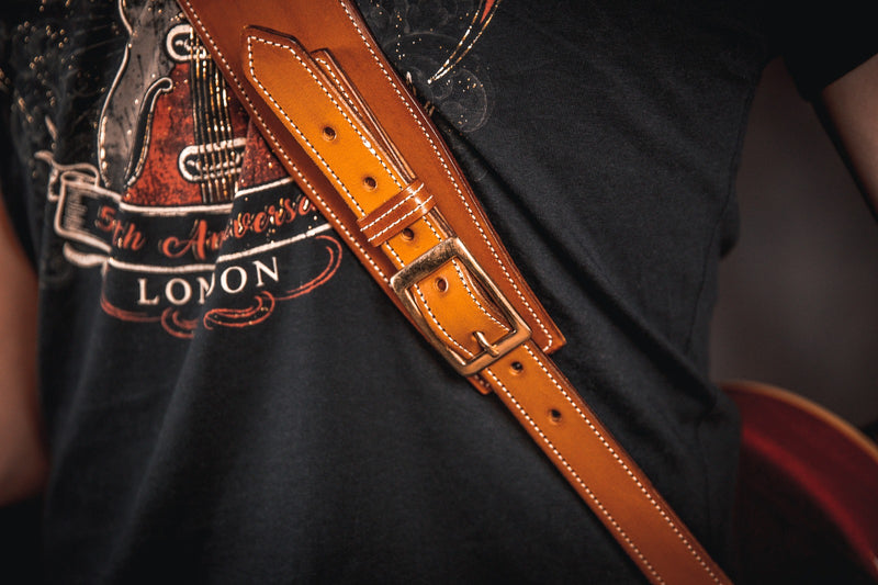 Bespoke Leather Guitar Strap