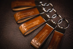 Luxury Leather Loop Keyring