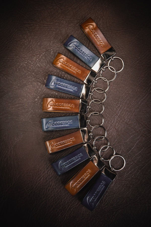 Luxury Leather Loop Keyring