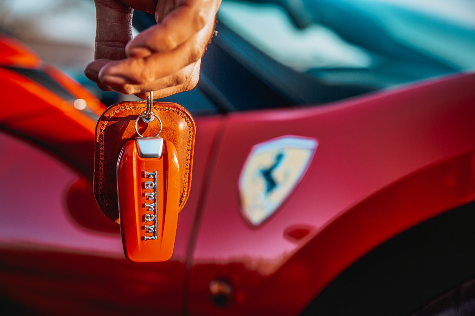 Ferrari Tracker Holder Coupland Leather